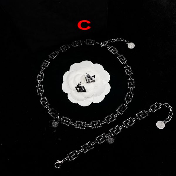 black greece meander pattern splicing chain choker necklace bracelet earring ear stud banshee designer jewelry birthday festive party gift h, Silver
black greece meander pattern splicing chain choker necklace bracelet earring ear stud banshee designer jewelry birthday festive party gift h, Silver