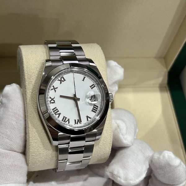 new watch strap luxury wristwatch 41mm 126300 white men's watch - february 2023 movement 904l automatic mens bracelet waterproof men�, Slivery;brown
new watch strap luxury wristwatch 41mm 126300 white men's watch - february 2023 movement 904l automatic mens bracelet waterproof men�, Slivery;brown