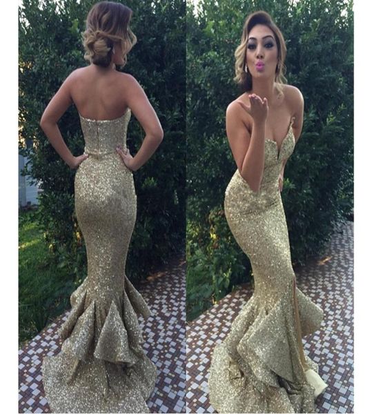 luxury gold sequin ruffled skirt mermaid prom dress side slit slim simple evening new arrival formal gowns8067832, Black
luxury gold sequin ruffled skirt mermaid prom dress side slit slim simple evening new arrival formal gowns8067832, Black