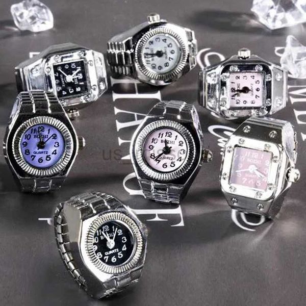 band rings 27 styles finger ring clock vintage elastic stretchy quartz rings for women men punk couple es ring fashion jewelry j230531, Silver
band rings 27 styles finger ring clock vintage elastic stretchy quartz rings for women men punk couple es ring fashion jewelry j230531, Silver