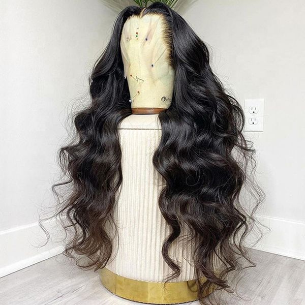 13x4 transparent lace frontal wig body wave lace front wig 30 32 inch 4x4 closure wig wet and wavy human hair lace, Black;brown
13x4 transparent lace frontal wig body wave lace front wig 30 32 inch 4x4 closure wig wet and wavy human hair lace, Black;brown