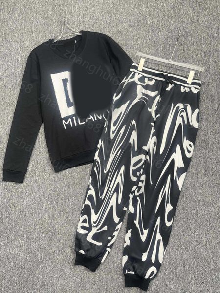 23ss casual suit women pants sets womens designer clothing round neck pure cotton logo printing long sleeved hoodie elastic waist trousers s, White
23ss casual suit women pants sets womens designer clothing round neck pure cotton logo printing long sleeved hoodie elastic waist trousers s, White
