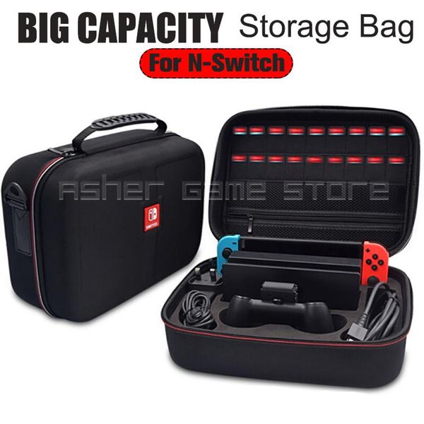 organizer travel carrying case big storage bag 18 games slot for nintendoswitch nintendo switch ns console controller game accessories
organizer travel carrying case big storage bag 18 games slot for nintendoswitch nintendo switch ns console controller game accessories