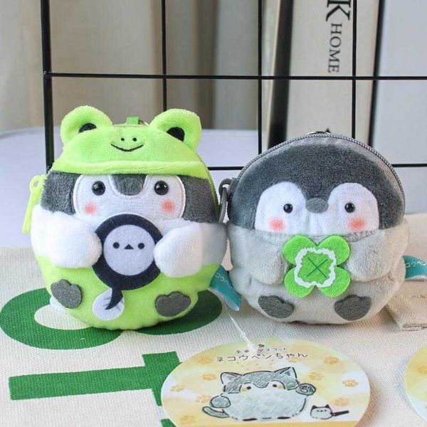 japanese cute positive energy penguin plush coin purse earphone bag cartoon schoolbag pendant hanging mini, Red;black
japanese cute positive energy penguin plush coin purse earphone bag cartoon schoolbag pendant hanging mini, Red;black