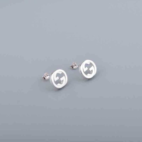designer jewelry bracelet necklace ring naked earrings simple versatile needle electroplating white gold letters interlocking earrings high, Golden
designer jewelry bracelet necklace ring naked earrings simple versatile needle electroplating white gold letters interlocking earrings high, Golden