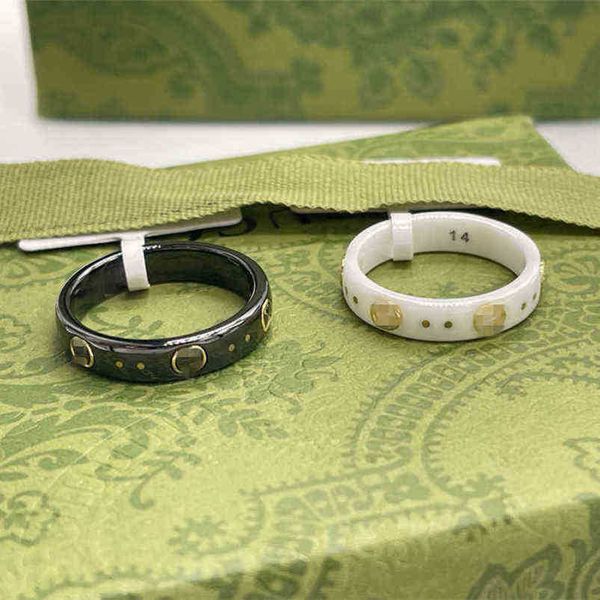 2023 new designer jewelry bracelet necklace ring accessories black white ceramic couple pair, Silver
2023 new designer jewelry bracelet necklace ring accessories black white ceramic couple pair, Silver