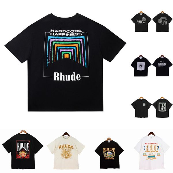rhude t-shirt mens t shirts summer loose trend tees outdoors casual cotton luxury clothing street shorts sleeves clothes, White;black
rhude t-shirt mens t shirts summer loose trend tees outdoors casual cotton luxury clothing street shorts sleeves clothes, White;black