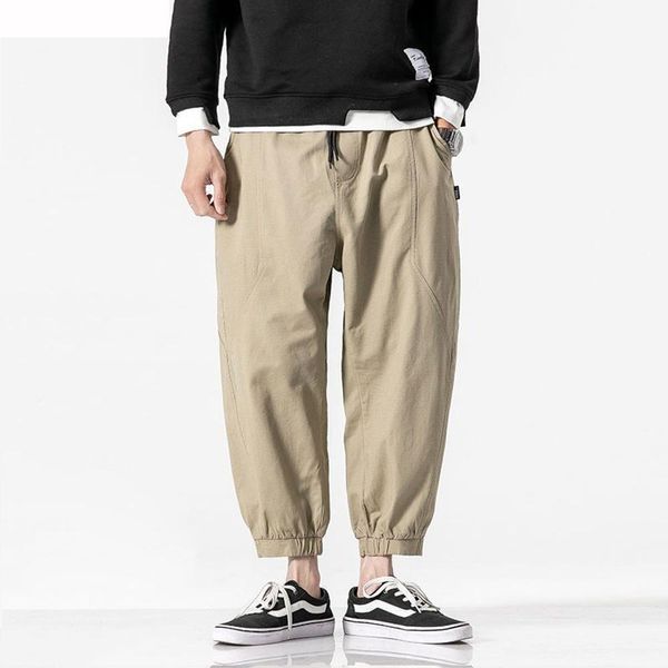 pants fashion brand japanese casual nine part overalls men's loose fashion sports leggings spring men's wear cargo baggy pants, Black
pants fashion brand japanese casual nine part overalls men's loose fashion sports leggings spring men's wear cargo baggy pants, Black