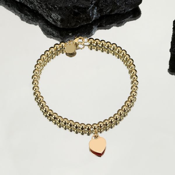 luxury brand bead love heart designer charm bracelets for women girls 4mm simple sweet cute sterling silver elegant bracelet necklaces jewel, Golden;silver
luxury brand bead love heart designer charm bracelets for women girls 4mm simple sweet cute sterling silver elegant bracelet necklaces jewel, Golden;silver