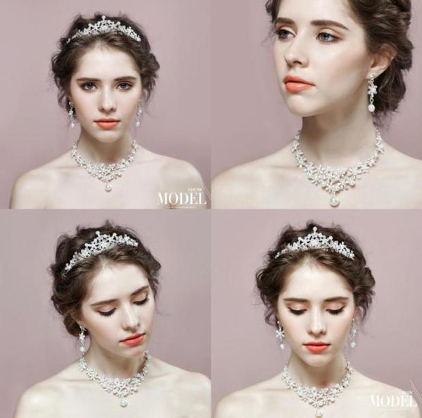 shiny pearl beaded bridal accessories crystal crownnecklaceearrings three piece set fashion bridal jewelrys bridal accesso6100831, White
shiny pearl beaded bridal accessories crystal crownnecklaceearrings three piece set fashion bridal jewelrys bridal accesso6100831, White