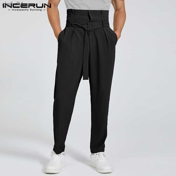 men's pants incerun american style fashion new men pantalons casual streetwear trousers male lace-up big pocket cargo long pants s-5xl, Black
men's pants incerun american style fashion new men pantalons casual streetwear trousers male lace-up big pocket cargo long pants s-5xl, Black