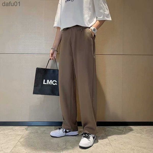 men's pants summer wide leg pants men's fashion brown black suit pants men korean loose straight leg dress pants mens trousers s-3
men's pants summer wide leg pants men's fashion brown black suit pants men korean loose straight leg dress pants mens trousers s-3