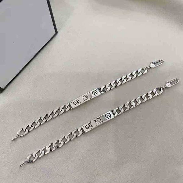 2023 new designer jewelry bracelet necklace ring high version of original buckle elf skull bracelet for men women in sterling, Black
2023 new designer jewelry bracelet necklace ring high version of original buckle elf skull bracelet for men women in sterling, Black