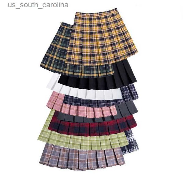 plaid skirt high waist women pleated skirts korean fashion slim waist sweet girls dance casual a-line ladies short mini skirts l230522, Black
plaid skirt high waist women pleated skirts korean fashion slim waist sweet girls dance casual a-line ladies short mini skirts l230522, Black