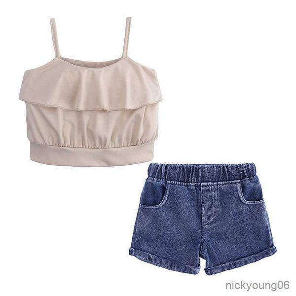 clothing sets 9m-7y summer kids baby girl fashion new solid color sleeveless crop shorts outfits set 2pcs, White
clothing sets 9m-7y summer kids baby girl fashion new solid color sleeveless crop shorts outfits set 2pcs, White