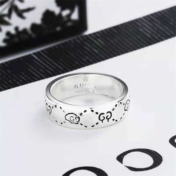 2023 new designer jewelry bracelet necklace ring sterling female true love fearless spirit strange simple couple trend, Silver
2023 new designer jewelry bracelet necklace ring sterling female true love fearless spirit strange simple couple trend, Silver