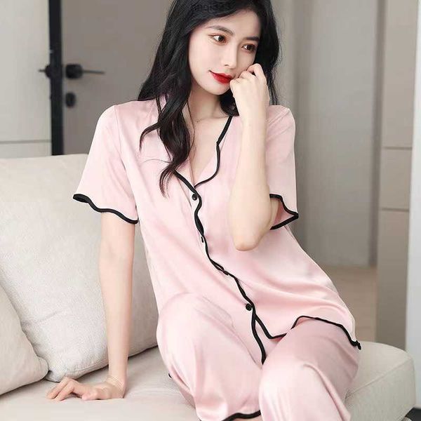 elrl mji2 b938 women's two piece pants women's pajamas sets woman pajama party summer v neck design suit long sleeve trousers set, White
elrl mji2 b938 women's two piece pants women's pajamas sets woman pajama party summer v neck design suit long sleeve trousers set, White