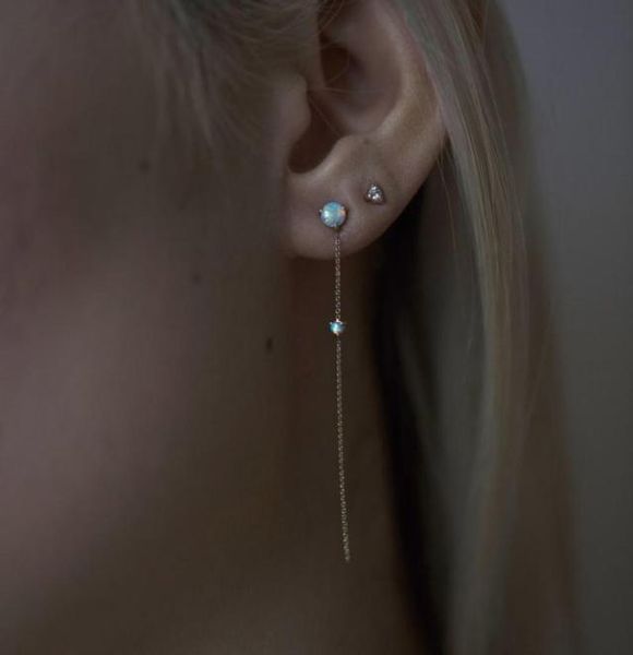elegant elegance girl tassel drop chain earring white fire opal gemetone women girl 925 sterling silver thread ear wire jewelry6126866, Golden;silver
elegant elegance girl tassel drop chain earring white fire opal gemetone women girl 925 sterling silver thread ear wire jewelry6126866, Golden;silver