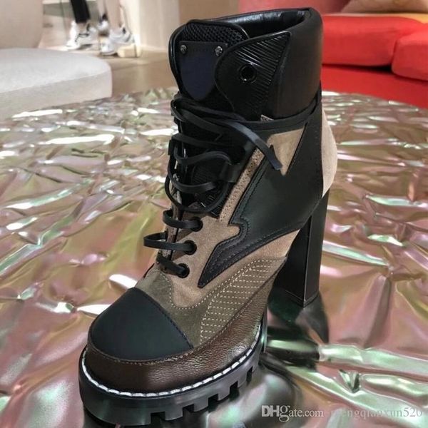 classic letter boots designer winter coarse heel women shoes leather flamingos love arrow medal desert boot lace up lady thick high heels la, Black
classic letter boots designer winter coarse heel women shoes leather flamingos love arrow medal desert boot lace up lady thick high heels la, Black
