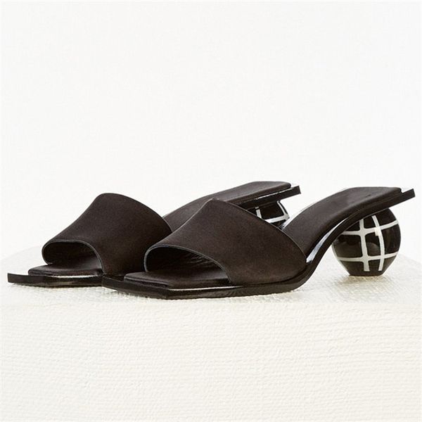 black women slippers strange high heels summer satin slides ladies casual beach slipper casual outside sandals brown mules
black women slippers strange high heels summer satin slides ladies casual beach slipper casual outside sandals brown mules
