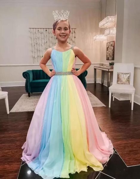 rainbow chiffon little girl pageant dresses 2022 strapsneck girls prom gowns zipper v back sleeveless aline long kids formal par7256173, White;red
rainbow chiffon little girl pageant dresses 2022 strapsneck girls prom gowns zipper v back sleeveless aline long kids formal par7256173, White;red