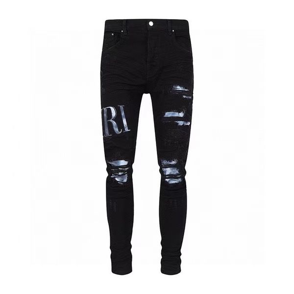 mens cool rips stretch designer jeans distressed ripped biker slim fit washed motorcycle denim men s hip hop fashion man pants a2a1, Blue
mens cool rips stretch designer jeans distressed ripped biker slim fit washed motorcycle denim men s hip hop fashion man pants a2a1, Blue