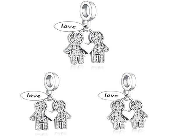 fit original pandora charm bracelet 925 sterling silver boy and girl dangle charm zircon love heart pendant beads for making women5881403, Black
fit original pandora charm bracelet 925 sterling silver boy and girl dangle charm zircon love heart pendant beads for making women5881403, Black