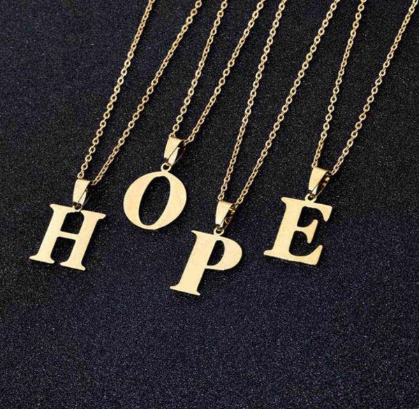stainless steel necklaces initial letter az pendant necklace for women couple gold chain necklace collier mujer jewelry g12066382510, Silver
stainless steel necklaces initial letter az pendant necklace for women couple gold chain necklace collier mujer jewelry g12066382510, Silver