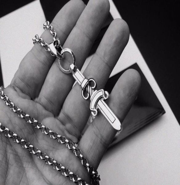 fashion stainless steel pendant necklace chain bijoux for mens and women trend personality punk cross style lovers gift hip hop je9900981, Silver
fashion stainless steel pendant necklace chain bijoux for mens and women trend personality punk cross style lovers gift hip hop je9900981, Silver