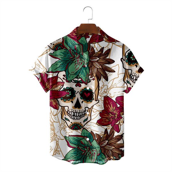 summer casual d skeleton men's hawaiian shirt available for ordering wwez, White;black
summer casual d skeleton men's hawaiian shirt available for ordering wwez, White;black