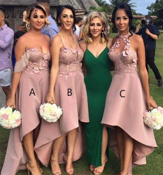 pink high low bridesmaid dresses backless a line sweetheart flora appliques short maid of honor gowns women occasion evening 5559917, White;pink
pink high low bridesmaid dresses backless a line sweetheart flora appliques short maid of honor gowns women occasion evening 5559917, White;pink