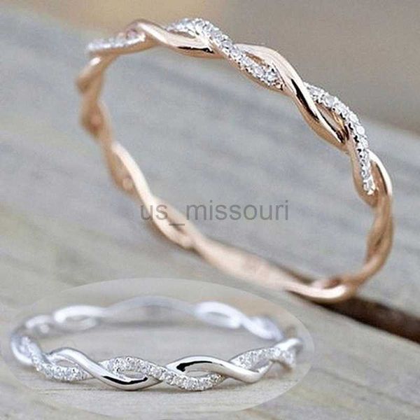 band rings 1pc delicate gold silver color twined vine infinity rings for women simple fashion white zircon bridal engagement wedding ring j2
band rings 1pc delicate gold silver color twined vine infinity rings for women simple fashion white zircon bridal engagement wedding ring j2
