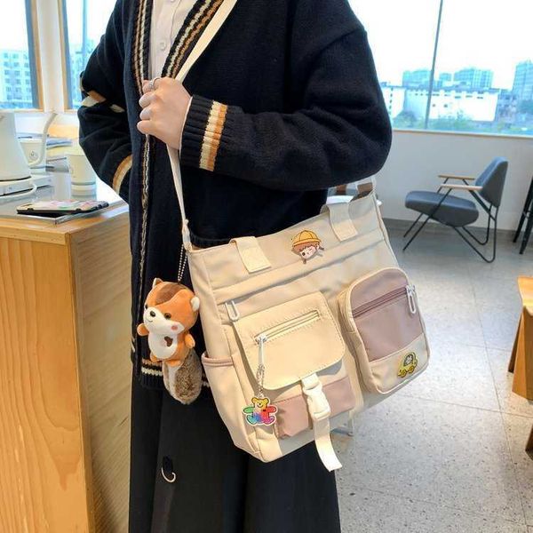 bolsa high school girls satchels bags large-capacity big nylon bag shoulder for women crossbody messenger sac
bolsa high school girls satchels bags large-capacity big nylon bag shoulder for women crossbody messenger sac