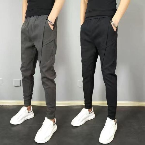 pants fashion korean solid joggers men spring autumn pants men slim fit drawstring mens casual pants black/gray s5xlhot
pants fashion korean solid joggers men spring autumn pants men slim fit drawstring mens casual pants black/gray s5xlhot