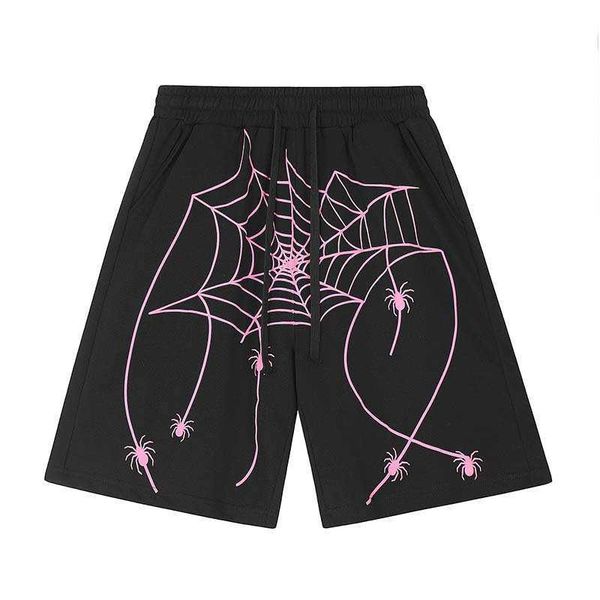 style high street drawstring casual five piece shorts for men's trendy 2023 summer loose fitting sports shorts, White;black
style high street drawstring casual five piece shorts for men's trendy 2023 summer loose fitting sports shorts, White;black