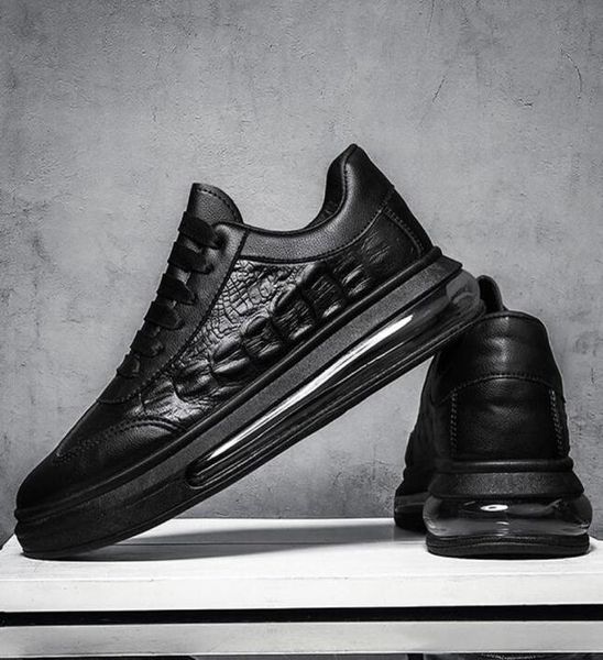 new men shoes cool leather air cushion sneakers street trend crocodile print man casual sport walking shoes8421690, Black
new men shoes cool leather air cushion sneakers street trend crocodile print man casual sport walking shoes8421690, Black