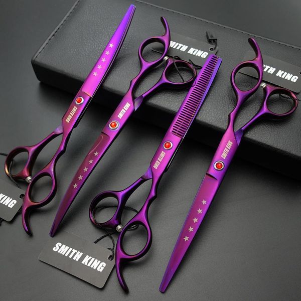 shears smith king professional animal hairdressing scissors/pet grooming scissors 7"straight curved scissors 6.5"thinning scissors
shears smith king professional animal hairdressing scissors/pet grooming scissors 7"straight curved scissors 6.5"thinning scissors