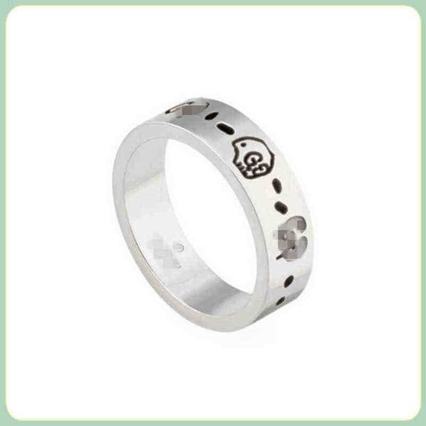 designer jewelry bracelet necklace accessories skull bent head trend personalized men women's same type couple ring high quality, Silver
designer jewelry bracelet necklace accessories skull bent head trend personalized men women's same type couple ring high quality, Silver