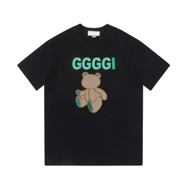 2023 men designer t-shirt short sleeve fashion casual bear t-shirt couple model men's and women's clothing, White;black
2023 men designer t-shirt short sleeve fashion casual bear t-shirt couple model men's and women's clothing, White;black
