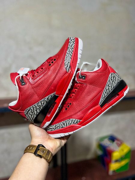 with authentic 3s shoes jumpman 3 dj khaled grateful university red black cement grey men's sportswear sneakers
with authentic 3s shoes jumpman 3 dj khaled grateful university red black cement grey men's sportswear sneakers