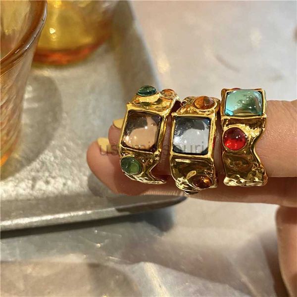 band rings aomu colorful vintage baroque premium goldplated crystal rhinestone rings french irregular geometric metal gold rings for women j, Silver
band rings aomu colorful vintage baroque premium goldplated crystal rhinestone rings french irregular geometric metal gold rings for women j, Silver