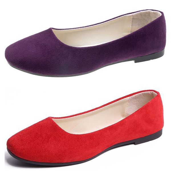fashionable candy colored flat bottomed work shoes silver comfortable suede cloth faced women's shoes, student shoes, Black
fashionable candy colored flat bottomed work shoes silver comfortable suede cloth faced women's shoes, student shoes, Black