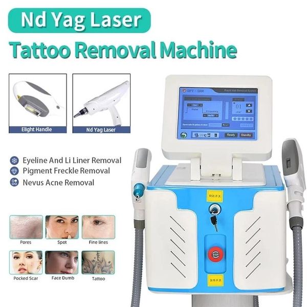 epilator 2 in 1 ipl+nd yag laser machine professional opt hair removal machine q switch laser machine for tattoo removal
epilator 2 in 1 ipl+nd yag laser machine professional opt hair removal machine q switch laser machine for tattoo removal
