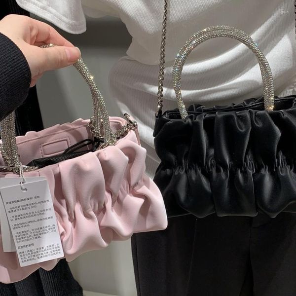 shoulder bags elegant bag solid color pleated cloud rhinestones square spring summer sweet casual fashion designer handbag
shoulder bags elegant bag solid color pleated cloud rhinestones square spring summer sweet casual fashion designer handbag