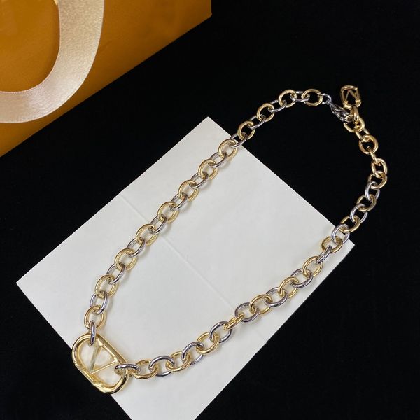 fashion pendant necklaces designer simple letter gold chain women jewellery wedding party gift jewellery wholesale, Silver
fashion pendant necklaces designer simple letter gold chain women jewellery wedding party gift jewellery wholesale, Silver