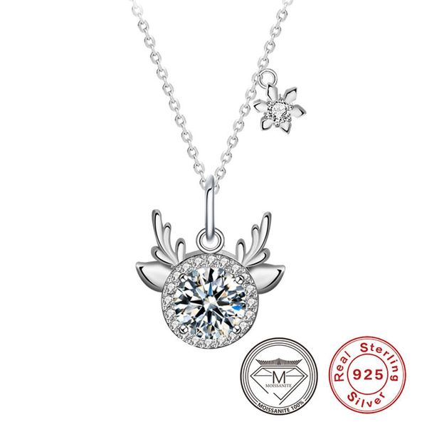 brilliant 1ct moissanite elk pendant necklace set 925 sterling silver necklaces jewelry for women
brilliant 1ct moissanite elk pendant necklace set 925 sterling silver necklaces jewelry for women
