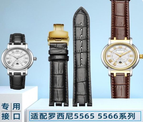 watch bands for rossini 5565 5566 concaveconvex mouth band men women couple strap interface accessories black9788468, Black;brown
watch bands for rossini 5565 5566 concaveconvex mouth band men women couple strap interface accessories black9788468, Black;brown