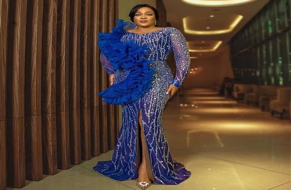 royal blue aso ebi prom dresses mermaid long sleeves sequin beading side split evening dress ruffles women birthday party gowns8175355, Black
royal blue aso ebi prom dresses mermaid long sleeves sequin beading side split evening dress ruffles women birthday party gowns8175355, Black