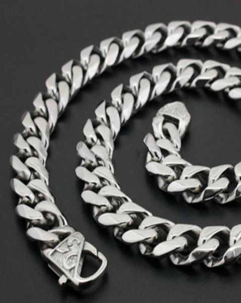 jewelry 316l stainless steel men039s 13mm 15mm curb chain link necklace vintage clasp for men039s gifts 20 in6645136, Silver
jewelry 316l stainless steel men039s 13mm 15mm curb chain link necklace vintage clasp for men039s gifts 20 in6645136, Silver