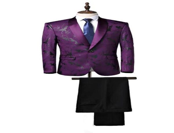 purple trim fit men suits 2 pieces jacketpants suits shawl collar suits for groom wedding tuxedos6635937, Black;gray
purple trim fit men suits 2 pieces jacketpants suits shawl collar suits for groom wedding tuxedos6635937, Black;gray
